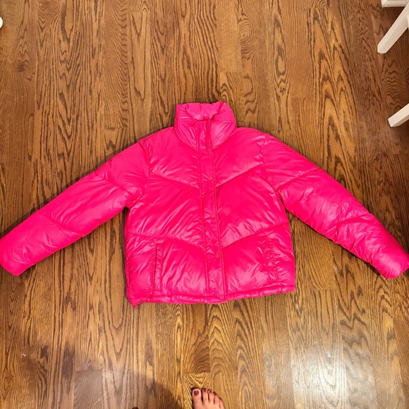 wild fable Jackets & Blazers - Pink Puffer Jacket